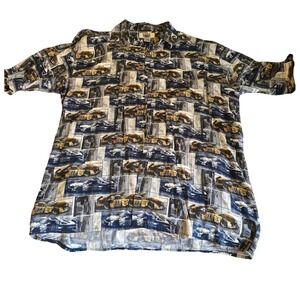 Y2K 90s City Streets Size Large Grunge Streetwear Indie Statement Shirt Retro